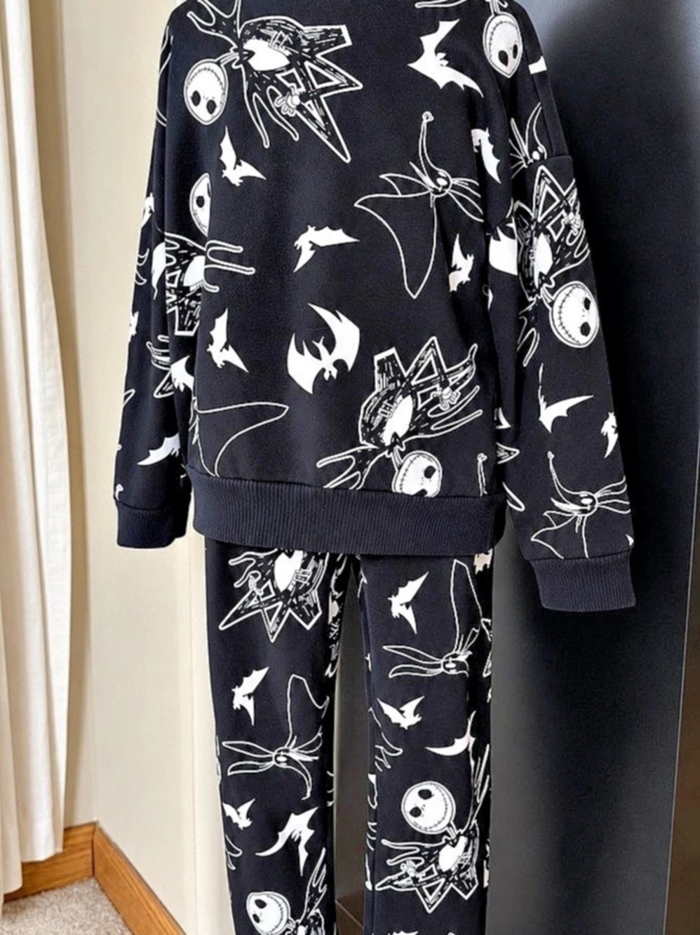 Disney The Nightmare Before Christmas Jack Skellington Fleece Set